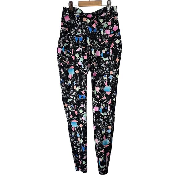 Zelos Women’s Print Leggings Cross Front High Waist Size Small - Picture 6 of 11
